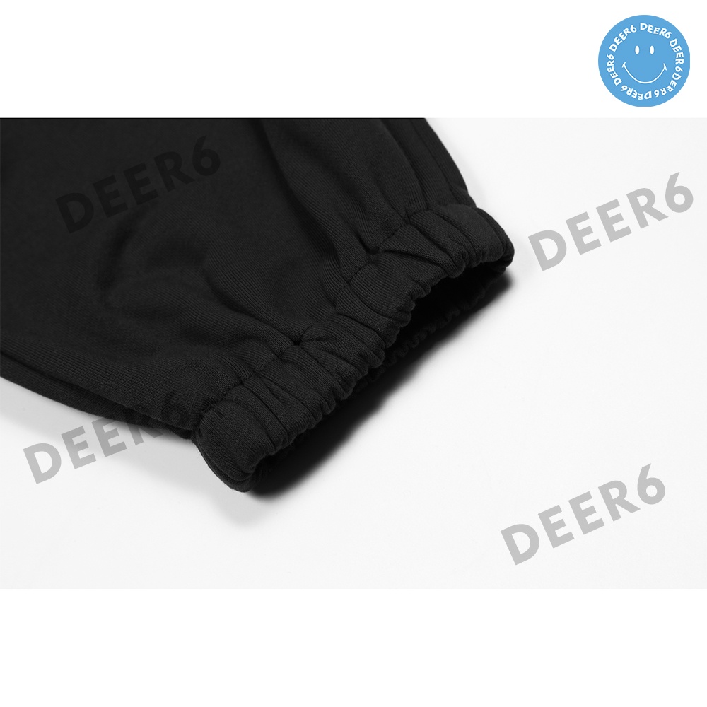 Quần jogger nam nữ basic trơn form rộng chất nỉ chân cua dày dặn