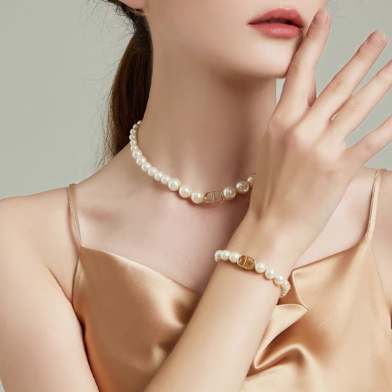 Vòng Tay Ngọc Trai Đơn Giản Thời Trang Phong Cách Hàn Quốc
