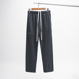 [Xả Hàng] Quần Nỉ Bông local brand NEVASOME Take My Hand Xám Chì Cotton Nỉ Bông Form Rộng Nam Nữ Oversize