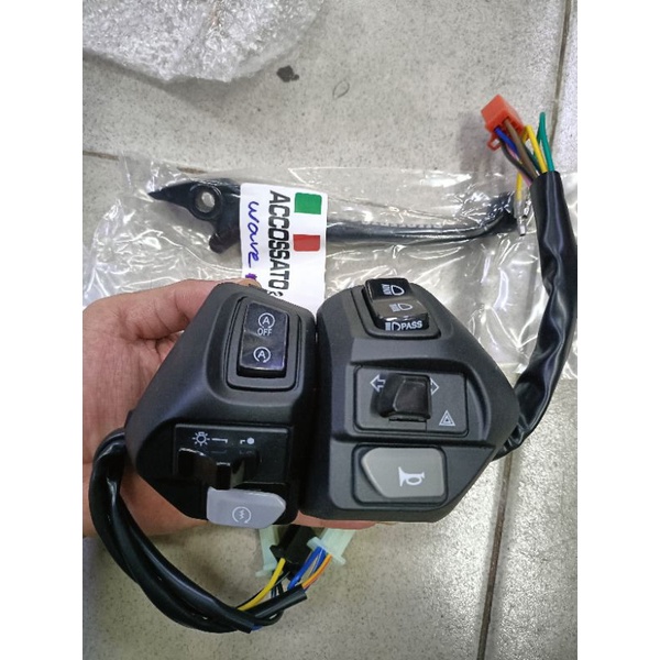 Cùm công tắc NVX mod cho Ex135 .Hàng loại 1 gắn như zin