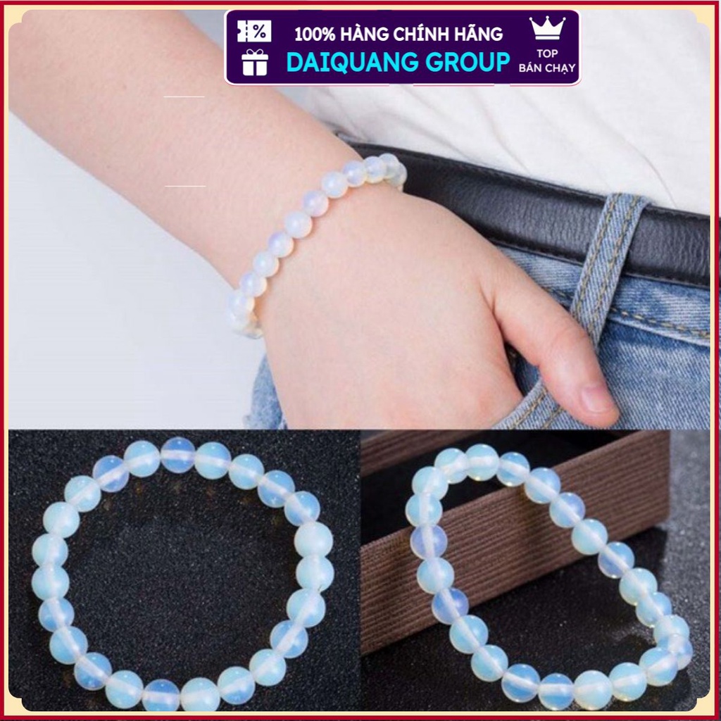 Vòng Tay Chuỗi Hạt Đá Mặt Trăng 8mm DAIQUANGGROUPVòng Tay Thời Trang Cho Nữ