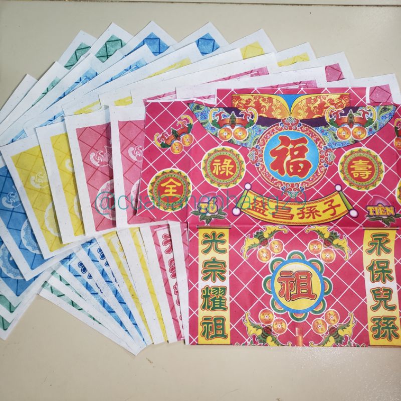 10 Bộ Áo Cúng Ông Bà Tổ Tiên Thần Tài