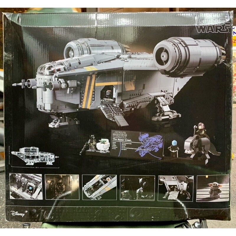 Mô hình lắp ráp Star Wars Tàu Razor Crest của Din Djarin nonlego 75331/5331/60088