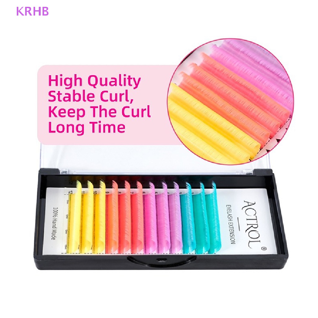 Lông Mi Giả Màu Neon Phát Sáng Trong Bóng Tối Mới