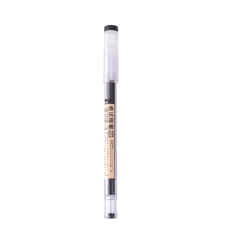 Bút gel deli ngòi 0.5mm mực khô nhanh luyện viết tiếng trung nhật hàn