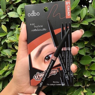 Chì kẻ mày odbo easy auto slim eyebrow od781