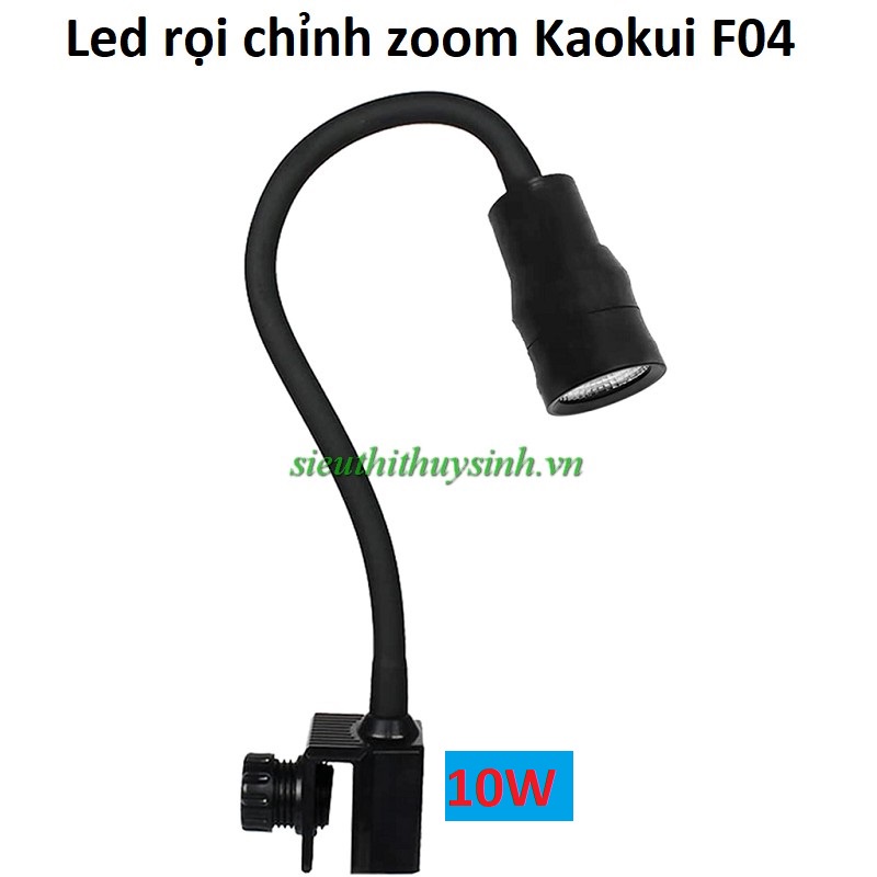 ĐÈN LED RỌI GOM SÁNG KAOKUI F04 10W & 20W CHO HỒ CÁ TÉP THỦY SINH BIOTOPE