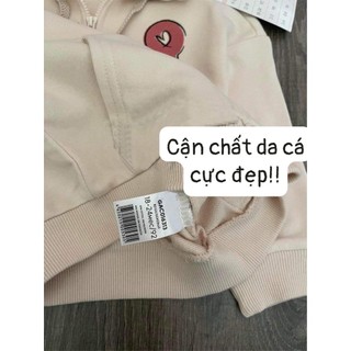 1412AB - Áo nỉ da cá cho bé