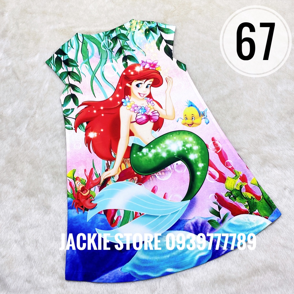 Đầm elsa pony 3d thái lan