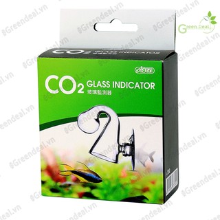 ISTA - CO2 Glass Indicator | Kiểm tra nồng độ CO2 hòa tan trong nước hồ cá cảnh thuỷ sinh