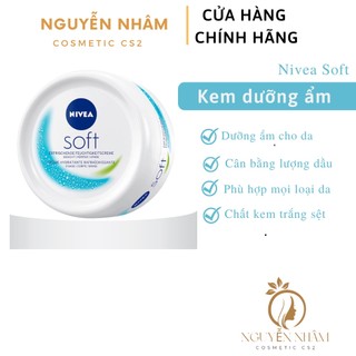 Kem dưỡng ẩm nivea soft