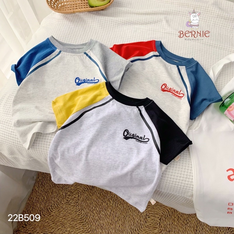 Bộ bé trai Bernie zaclang phối tay Original cho bé từ 8-22kg-22B509