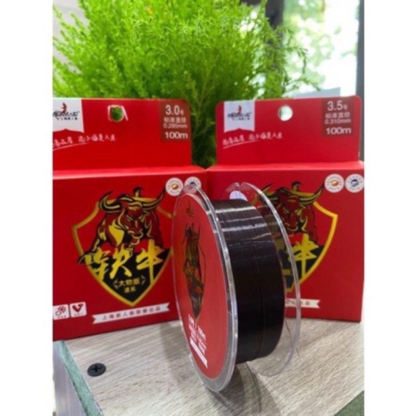 Cước Trục, Thẻo Thiết Ngưu Chính Hãng Cuộn 100m - Dây Câu Cá Săn Hàng
