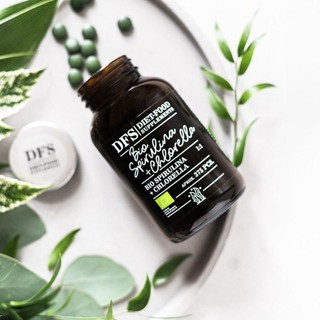 Viên mix tảo xoắn spirulina và tảo lục chlorella hữu cơ diet food 375v - tảo xoắn spirulina - tảo lục chlorella tảo nhật