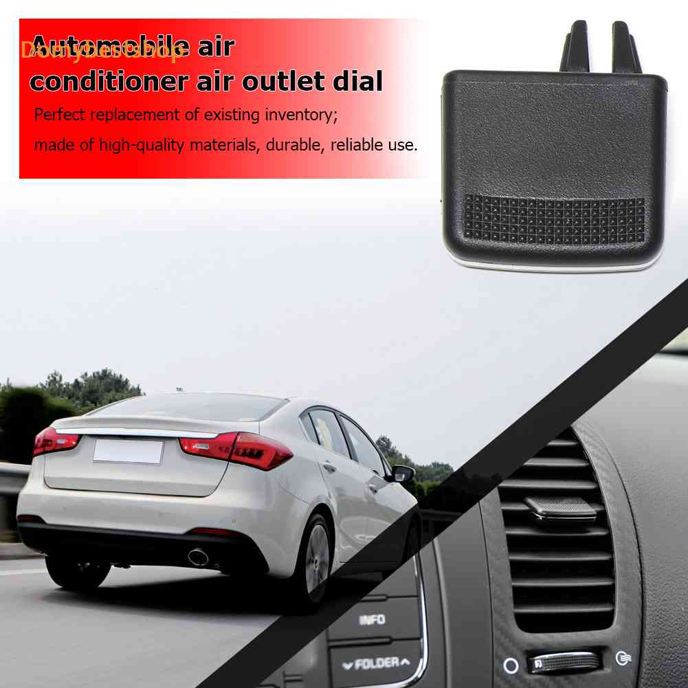 Bộ Kẹp Sửa Chữa Lỗ Thông Gió Phía Trước A / C Màu Đen Cho Kia K3 2011-2018