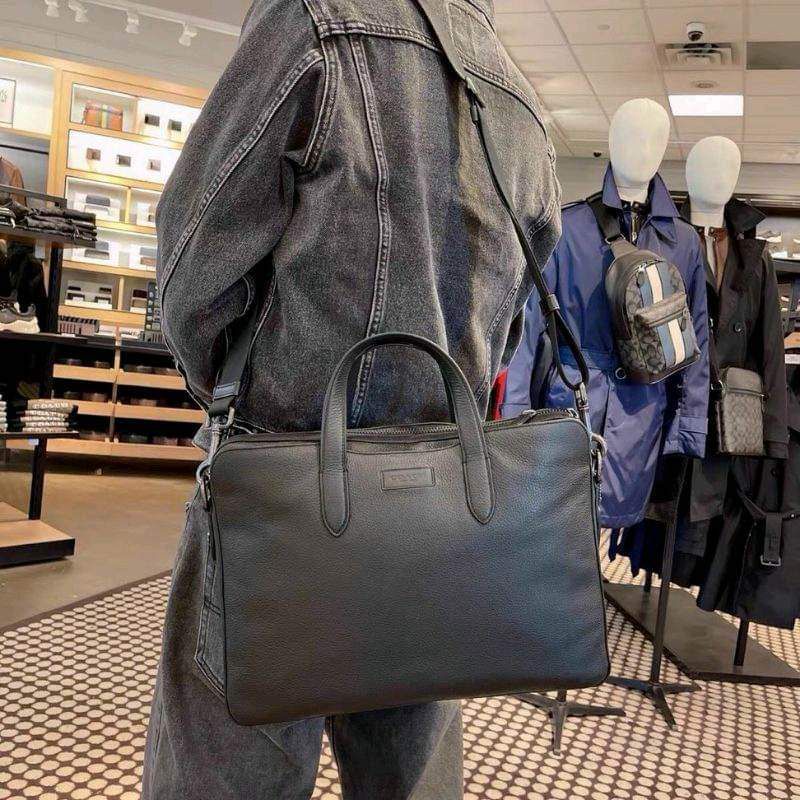 TÚI COACH CÔNG SỞ DA THẬTChất liệu da bò siêu mềm