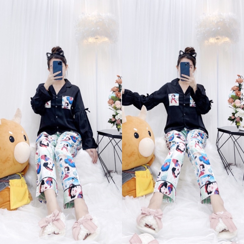 Pijama nữ thiết kế bạch tuyết