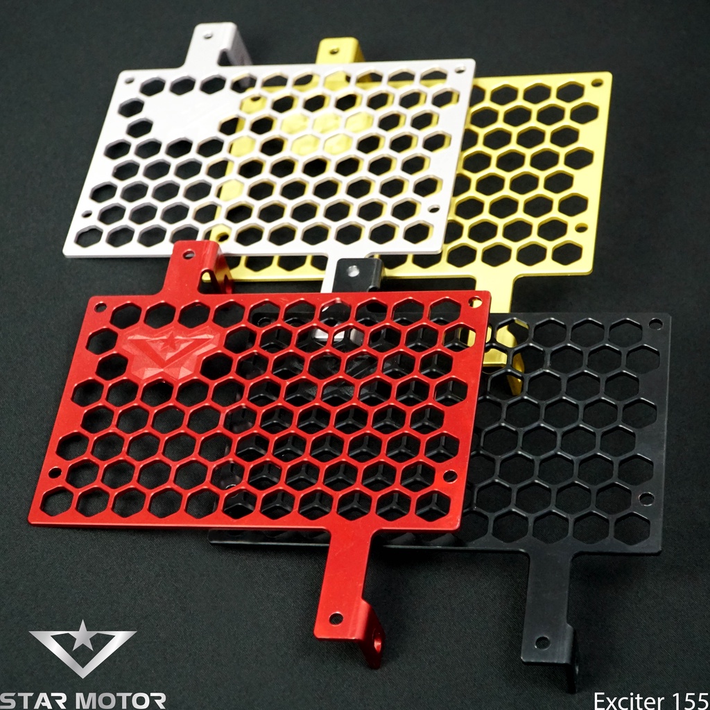 Bảo vệ két nước Star Motor nhôm CNC dành cho Exciter 150,155 - Winner V1, V2, V3