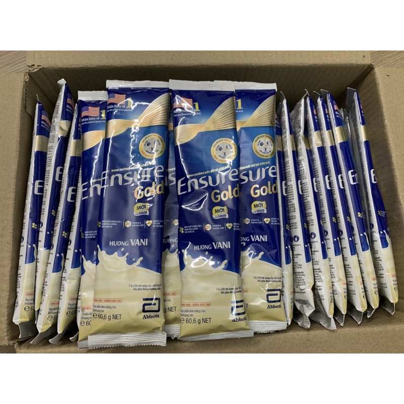 Combo 10 gói Ensure gold 60,6g