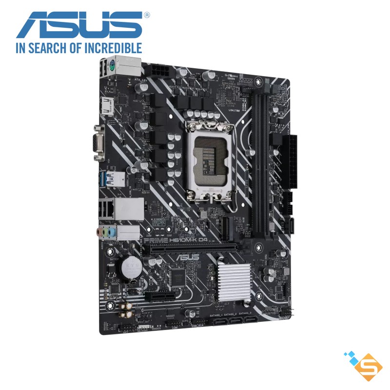 COMBO main Asus H610M-K D4+ Intel i3 12100F LGA 1700 + APACER 8GB 3200MHz - Bảo hành chính hãng 3 năm