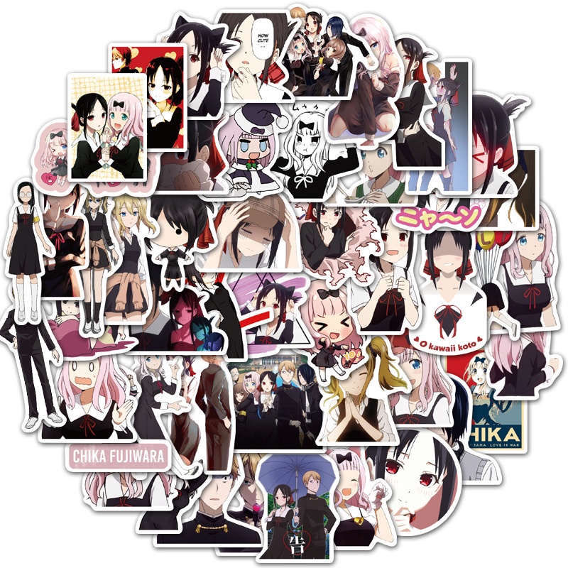 Sticker chống nước Anime KAGUYA - SAMA: LOVE IS WAR