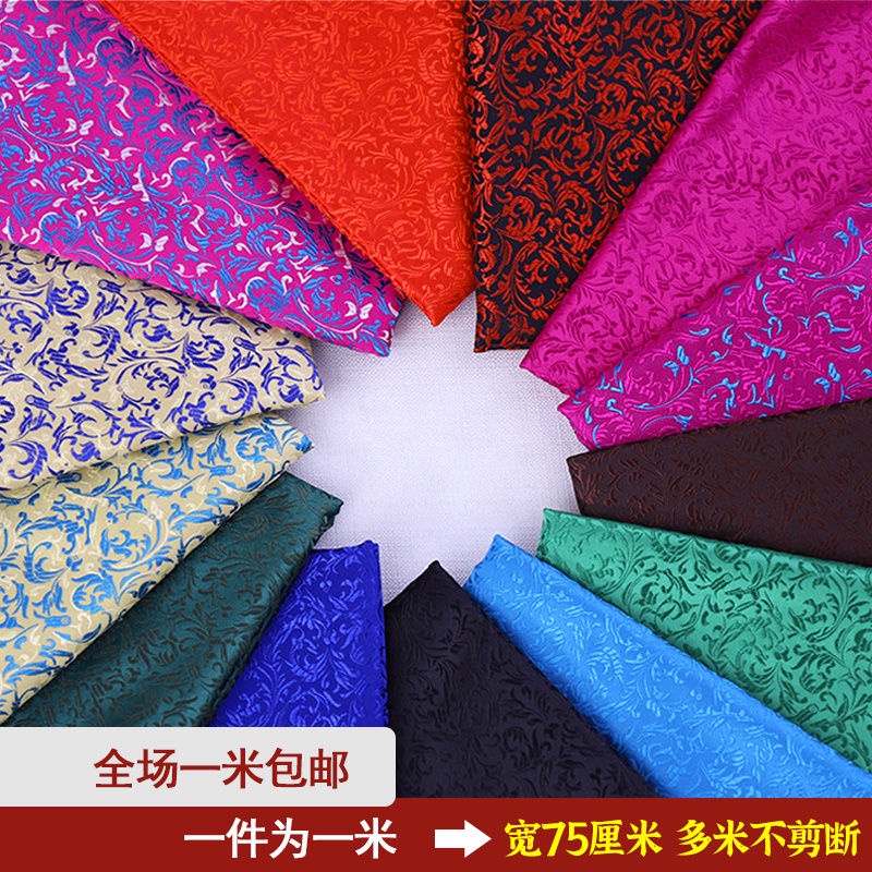 Vải Gấm May Sườn Xám / Hán Phục Phong Cách Trung Hoa
