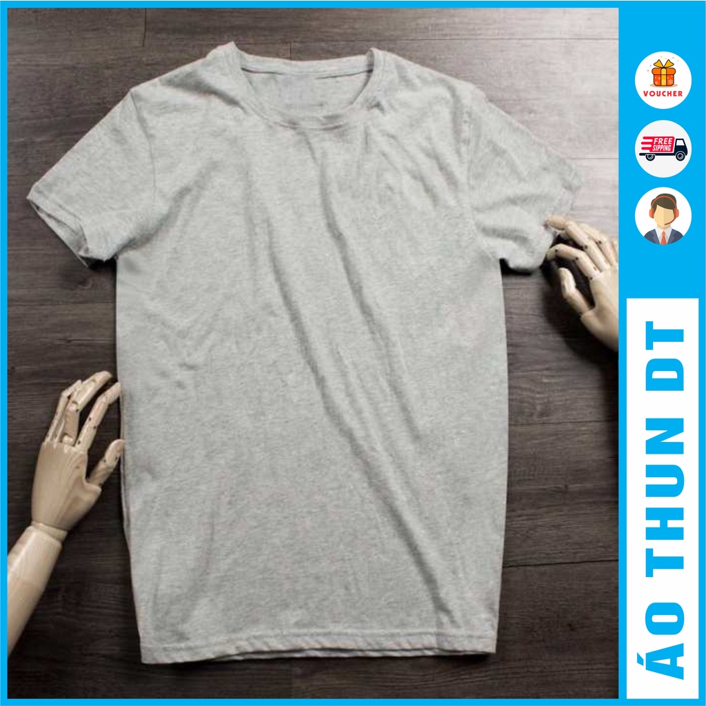 Áo thun trơn - Màu xám