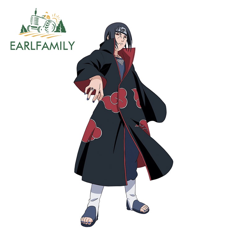 Đề Can Dán Trang Trí Xe Hơi Hình Naruto 13cm x6.3cm Chống Trầy Chống Nước Cá Tính