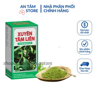 HỘP 30V Xuyên Tâm Liên đặc biệt Xuyen Tam Lien Thymomodulin tăng cường miễn dịch