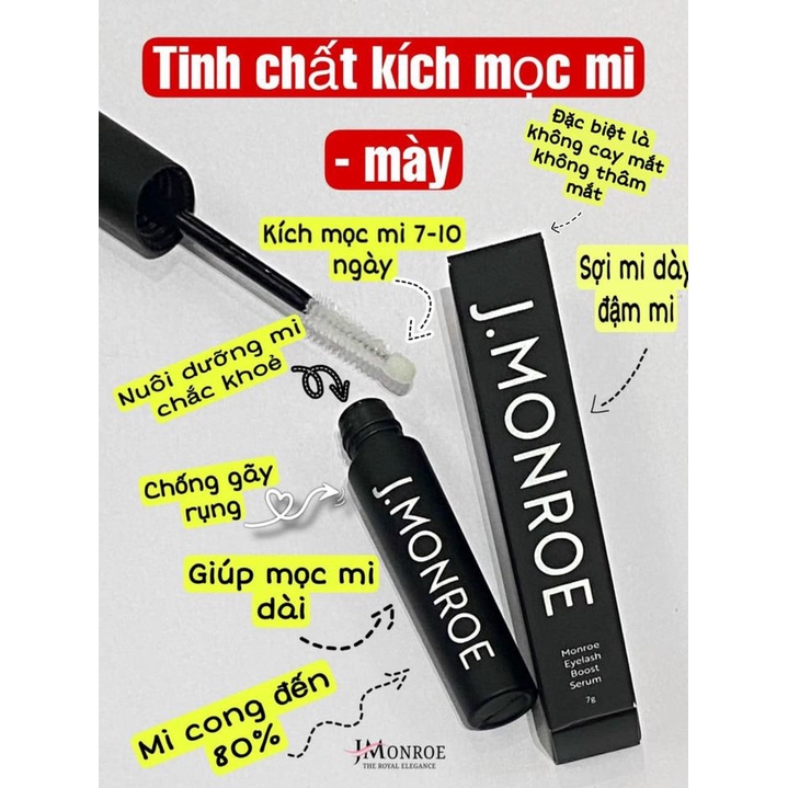 Tinh chất dưỡng mi J.Monroe - Be Gorgeous