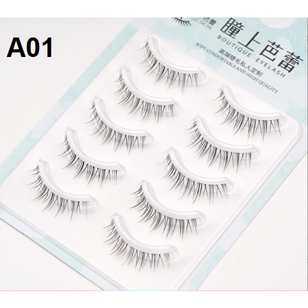 Mi giả gân trong HỘP 5 ĐÔI Siêu tự nhiên