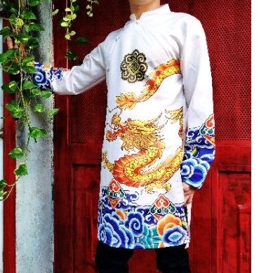 Áo dài cách tân nam