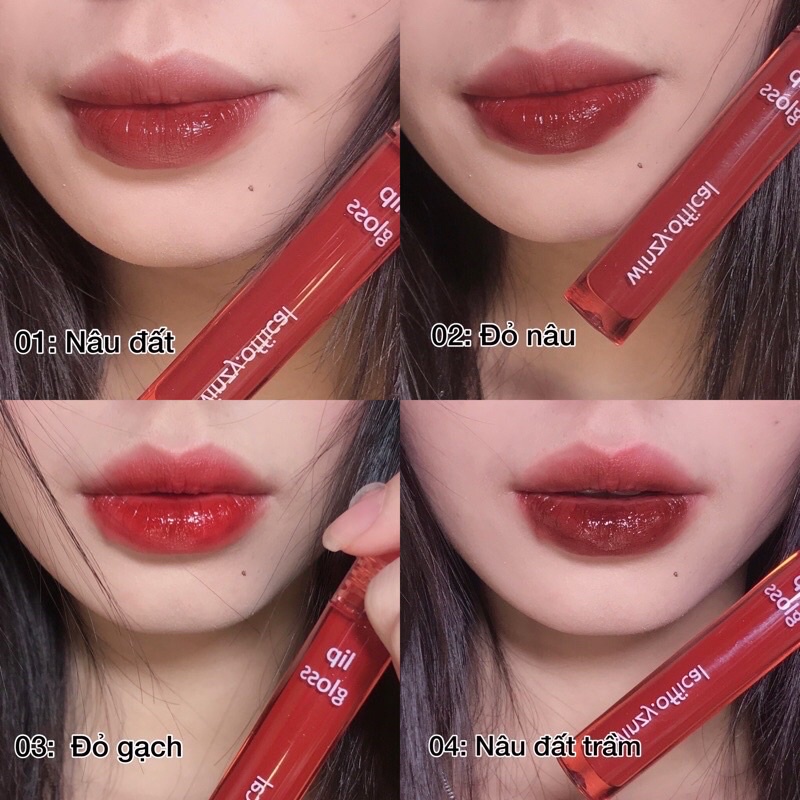 Son bóng winzy (mua 1 tặng 1, chọn màu tặng nhắn tin cho shop)