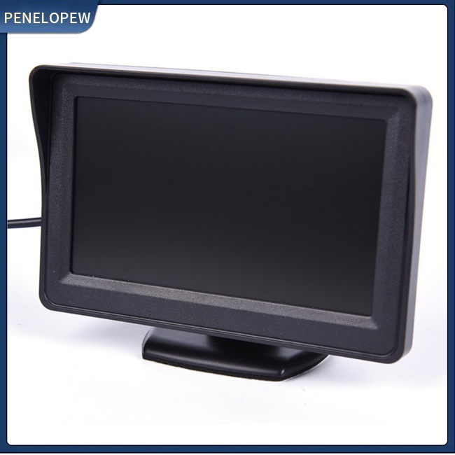 Màn Hình Lcd 4.3-inch Tft Hai Chiều Hd Gắn Tấm Che Nắng Cho Xe Hơi