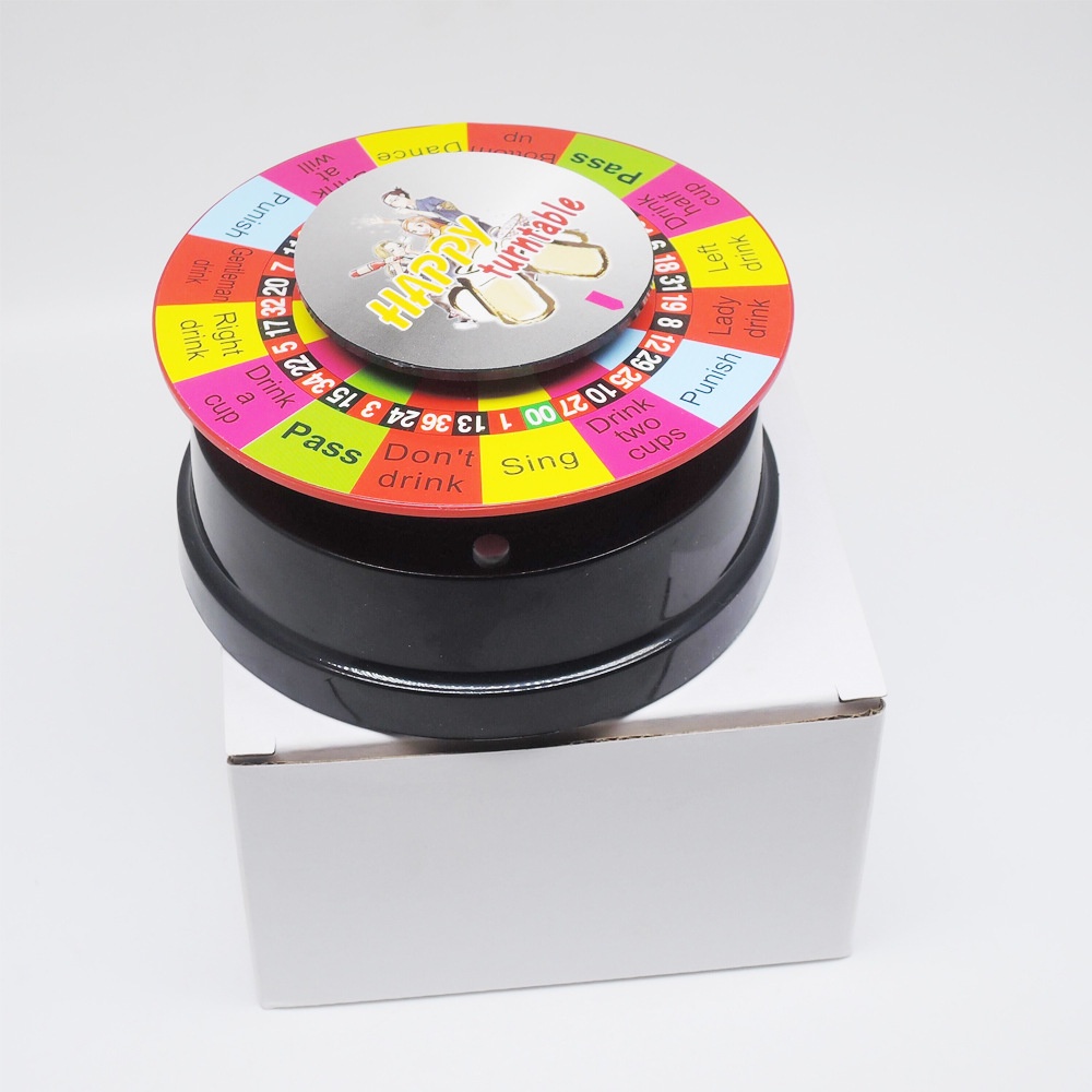 Vòng quay uống rượu bia trò chơi drinking tiệc tùng, vòng quay ăn nhậu 16 ô