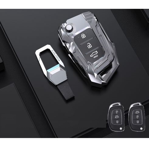 Vỏ móc chìa khóa gập Huyndai I10, i20, Tucson 2019, Accent, Elantra chìa cơ gập