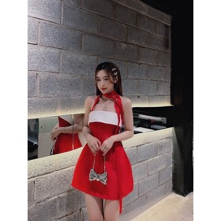 váy tatta phối tơ sau lưng