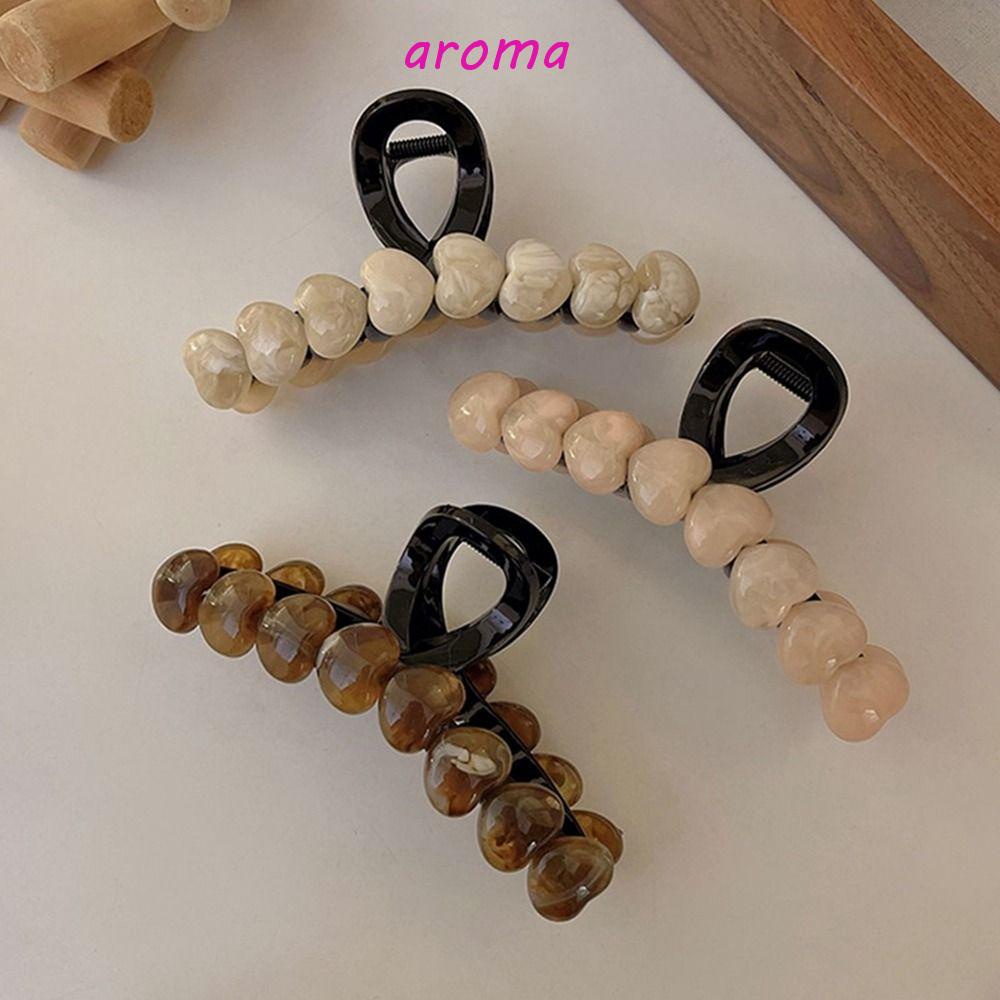 Kẹp Tóc Hình Trái Tim Lớn Sáng Tạo Cho Nữ