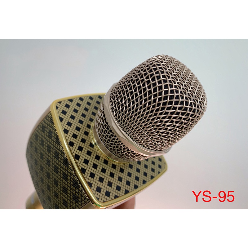 Micro karaoke Growntech YS 95 cao cấp, chất âm siêu hay, hỗ trợ ghi âm khi hát, giá rẻ