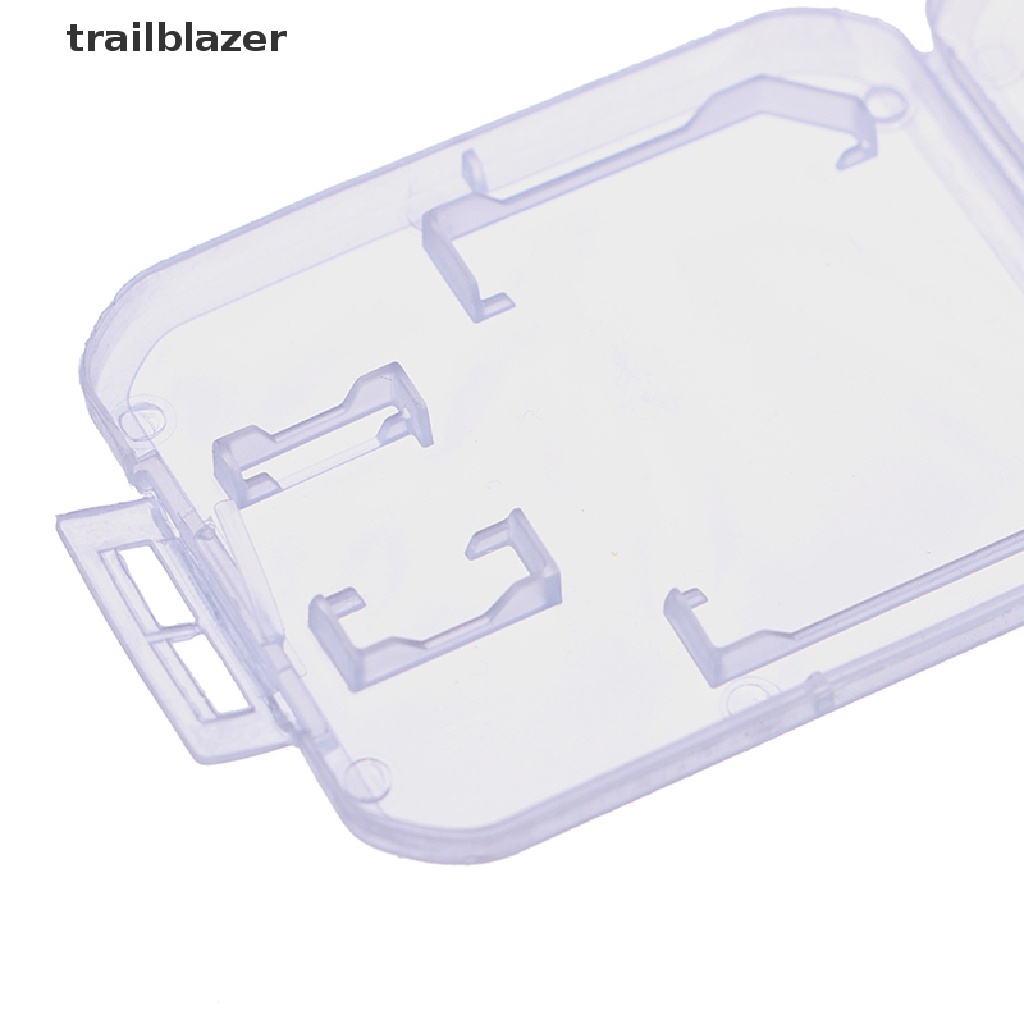 Set 10 Hộp Nhựa Trong Suốt Đựng Thẻ Nhớ Micro SD TF UIO