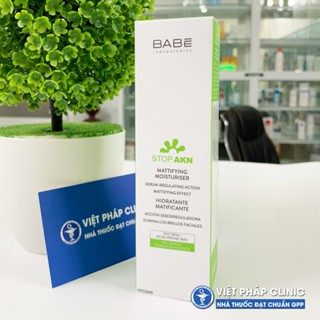 [Có Tem] Kem Dưỡng Babe Stop Akn Mattifying Moisturiser Babé Cho Da Dầu Mụn