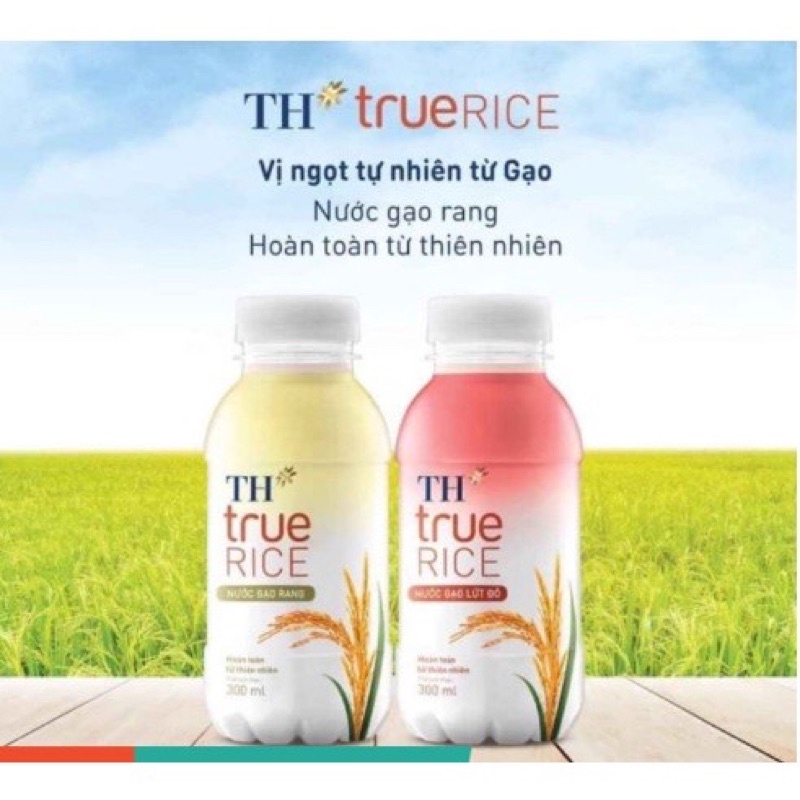 Nước TH True Milk  Gạo Lứt Đỏ , Gạo Lứt Rang