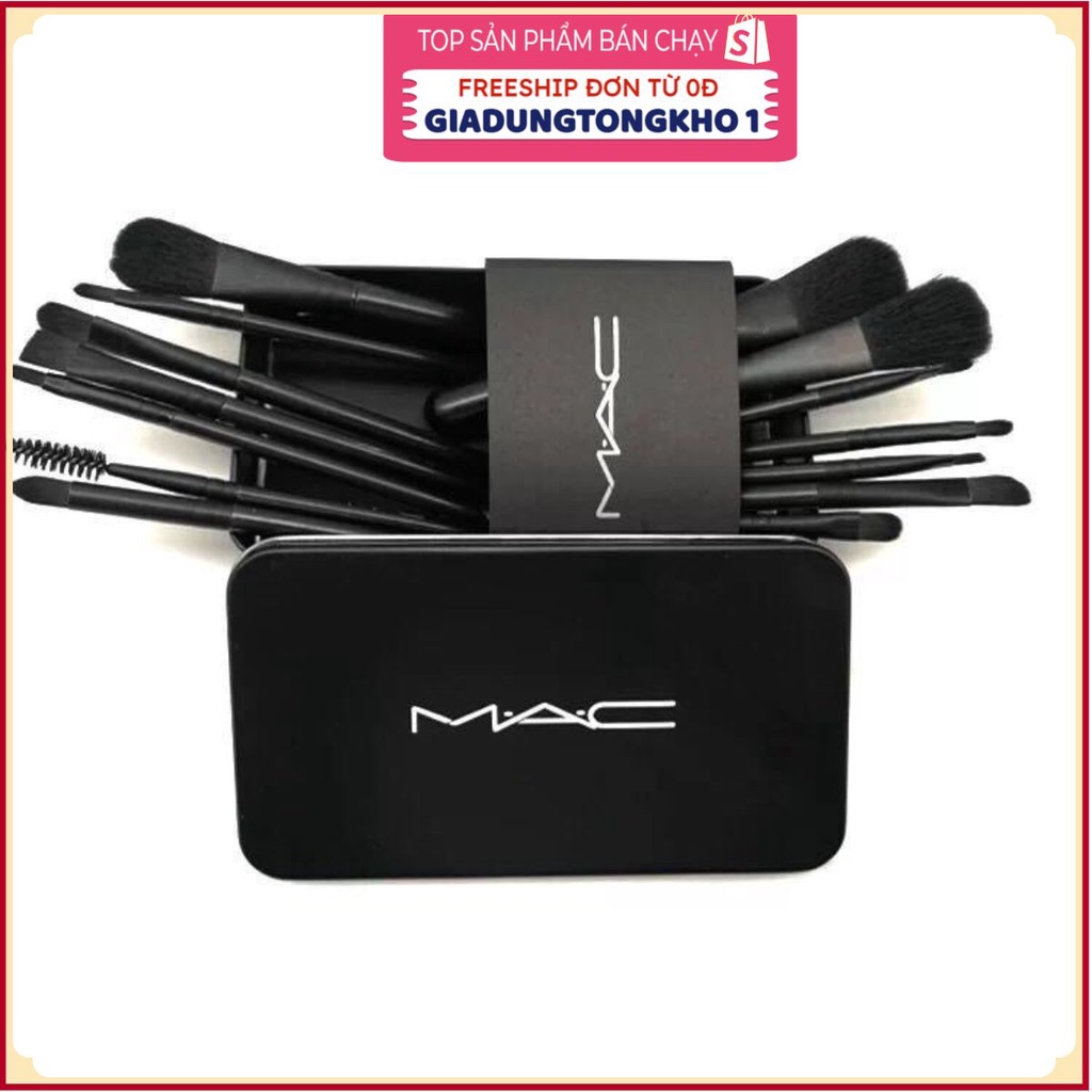 Cọ trang điểmGIADUNGTONGKHO1Bộ 12 cọ trang điểm tiện dụng, Bộ cọ thiết kế nhỏ gọn dễ dàng bỏ túi mang đi học , đi làm