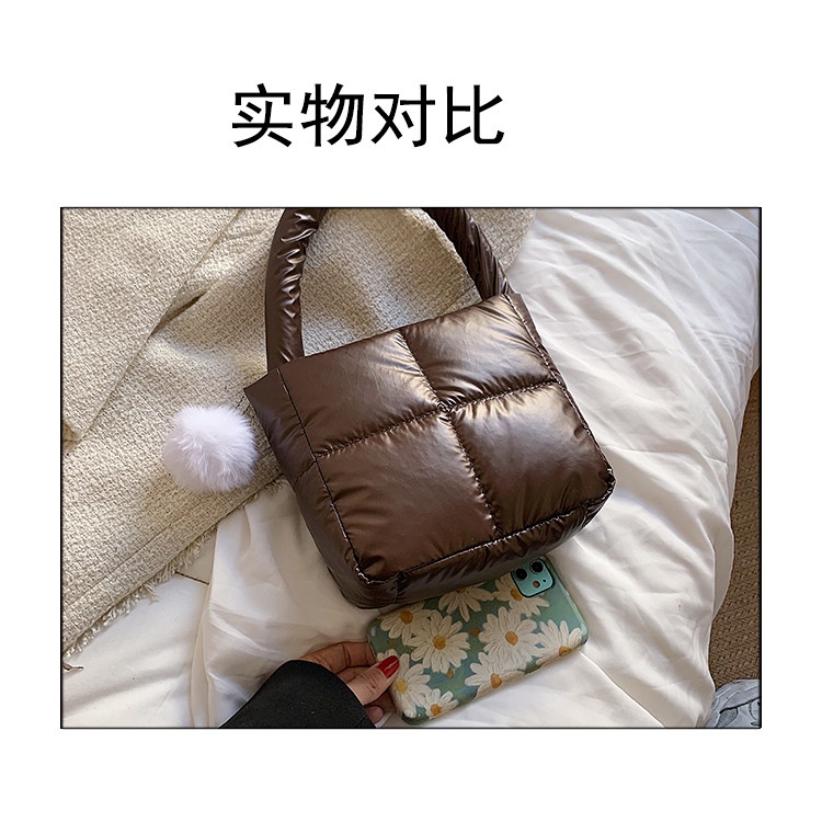 Túi Đeo JASMIN NOIR Chéo Bằng Nylon Thiết Kế Đơn Giản Thời Trang Cho Nữ