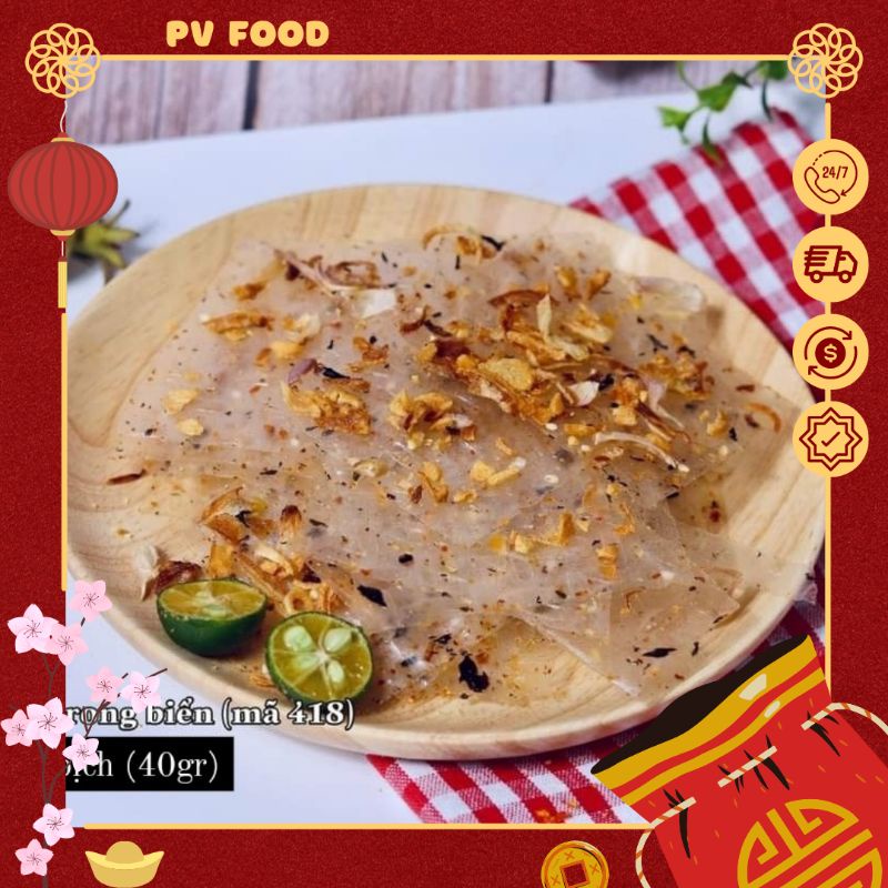 Bánh Tráng Trộn Rong Biển