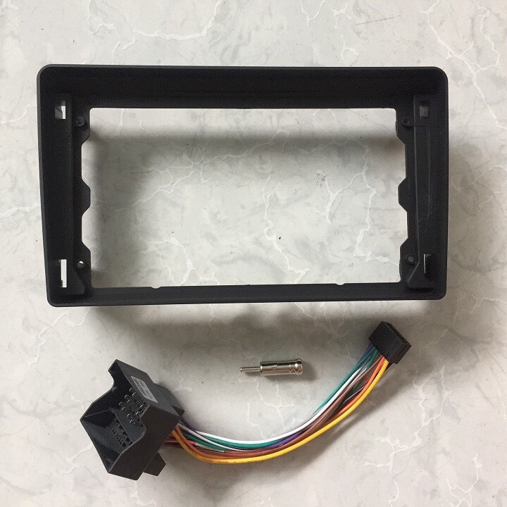 Mặt Dưỡng Ford Transit 2011 - 2022, 9 inch + 10 inch kèm jack nguồn zin theo xe