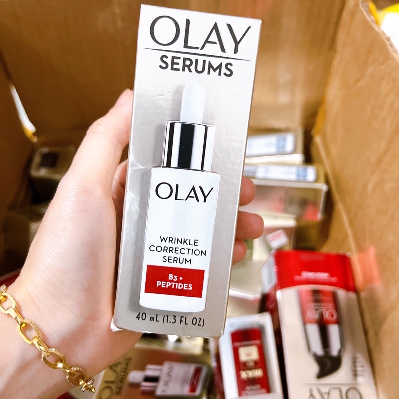 ( THANH LY) KEM VÀ SERUM OLAY TRẮNG DA HÀNG MỸ