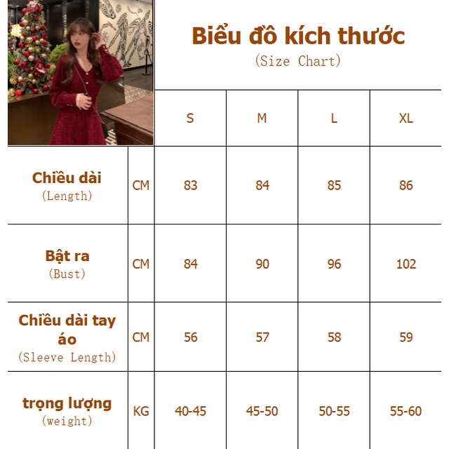 Hana váy váy nữ Váy đỏ Trang phục năm mới Thanh lịch fashion Thời trang Stylish VY112502 36Z230909