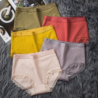 Quần lót nữ Cạp Cao Gen Bụng đẹp - quần lót cotton không viền mềm mịn mát, đồ lót cao cấp D11A