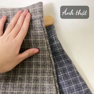 Chân váy dạ chữ A